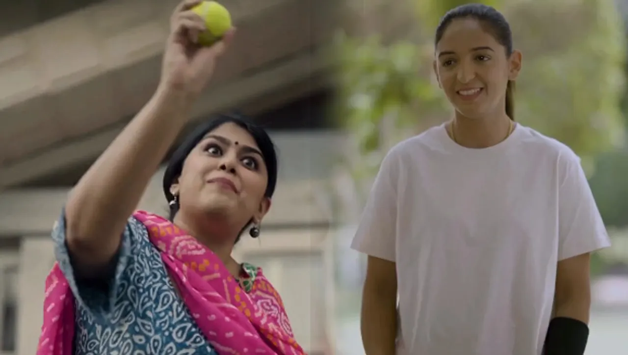 Center fruit's “Mood Ting Tong” campaign showcases a new side of cricketer Harmanpreet Kaur