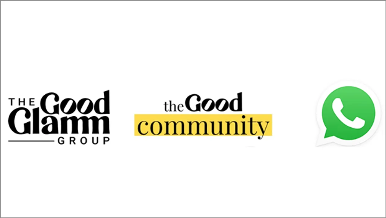 Good Glamm Group unveils the 'Good Community' in alliance with WhatsApp