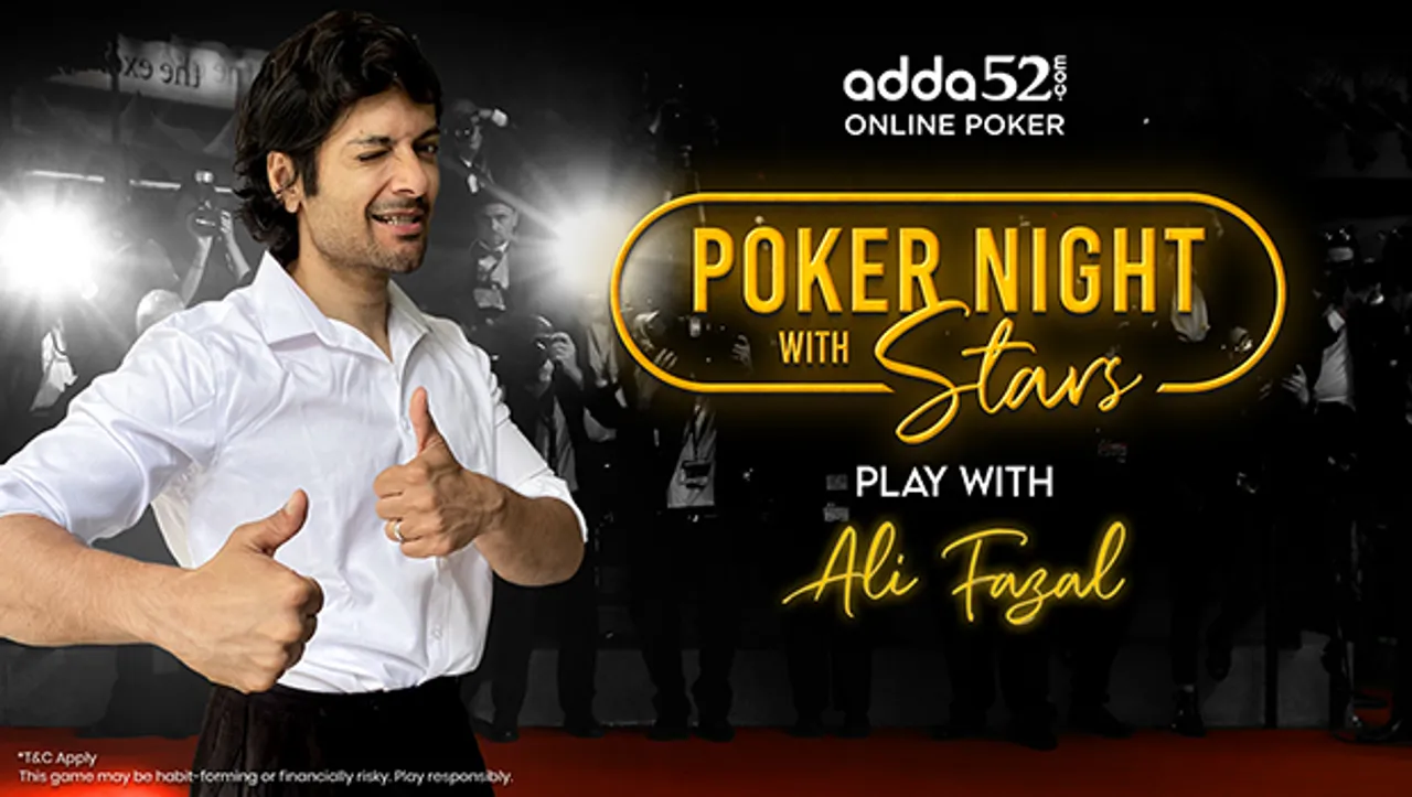 Ali Fazal to join Adda52.com's 8th edition of 'Poker Night with Stars'