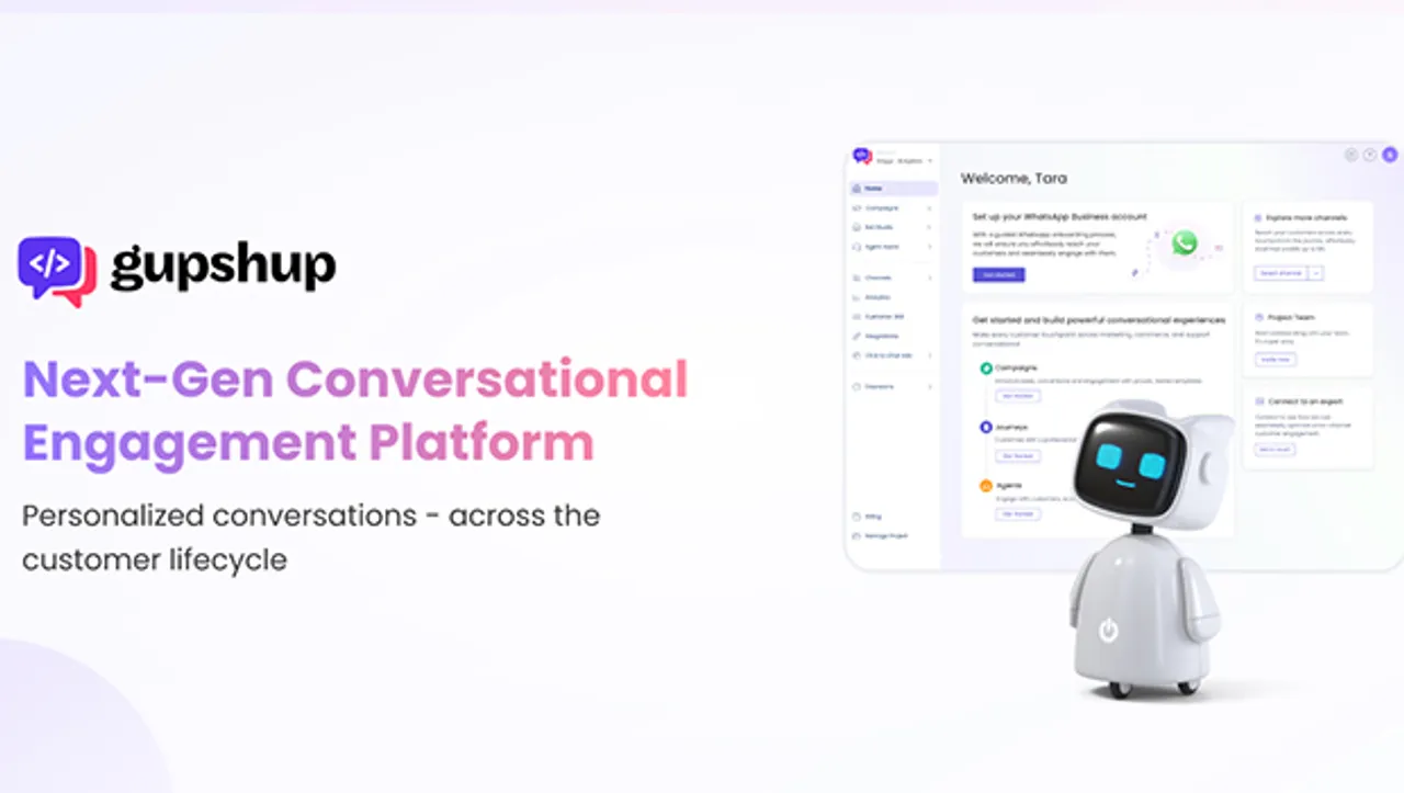 Conversational engagement platform Gupshup.io unveils new features