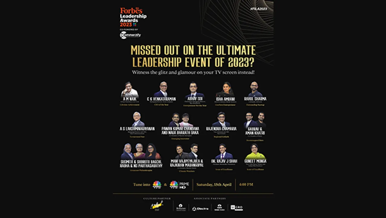 Forbes India Leadership Awards 2023 hosts Indian business leaders and global changemakers