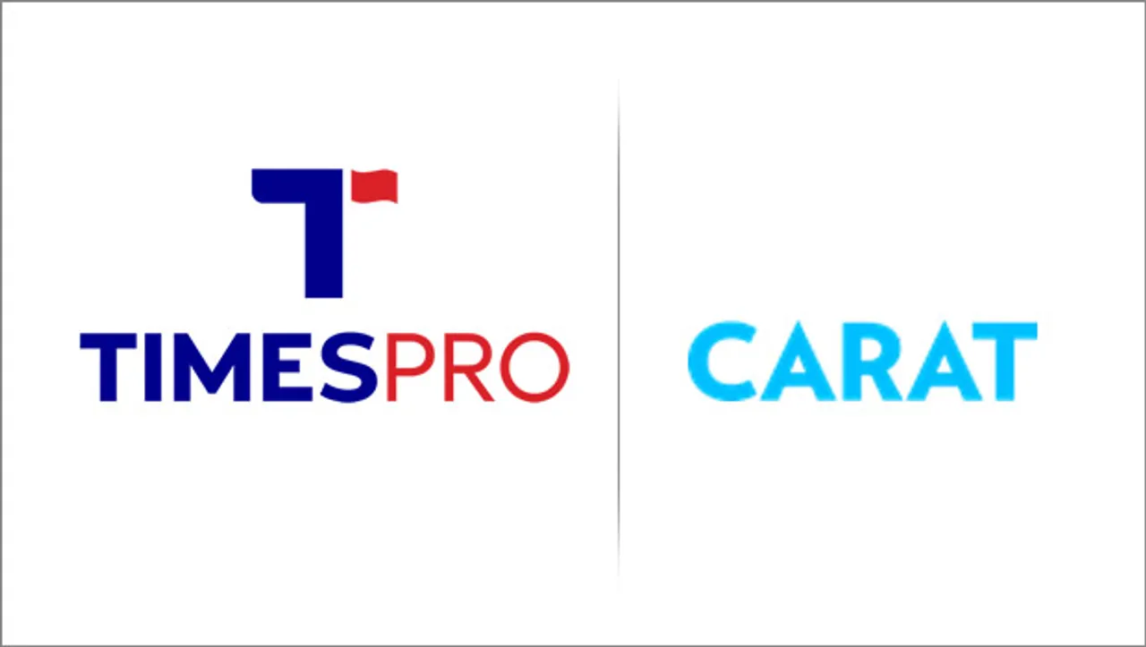 Carat India wins TimesPro's integrated media mandate