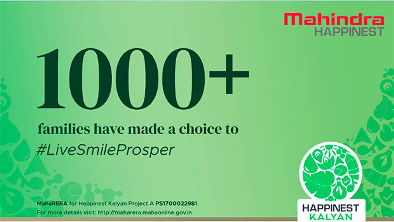 The Minimalist launches integrated marketing campaign for Mahindra Happinest Kalyan 