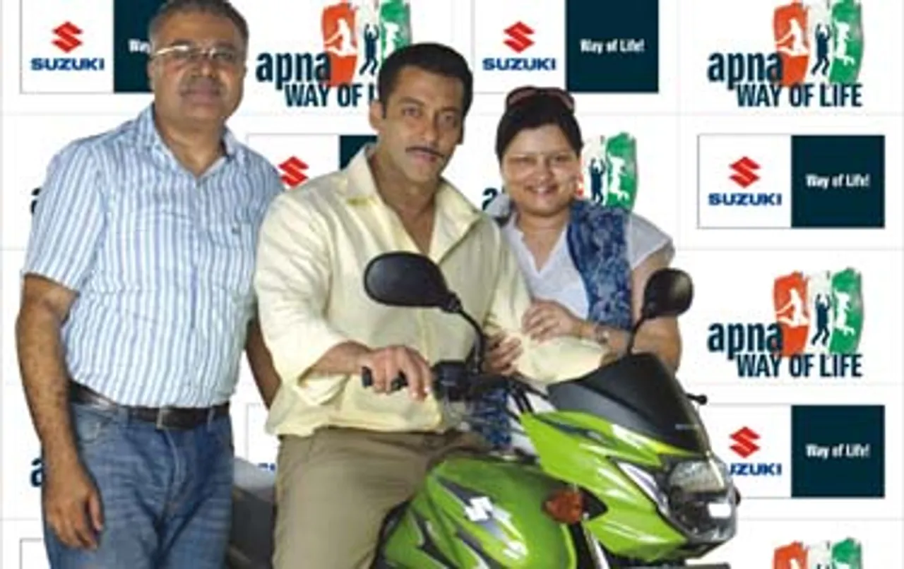 Salman Khan to promote Suzuki two-wheelers