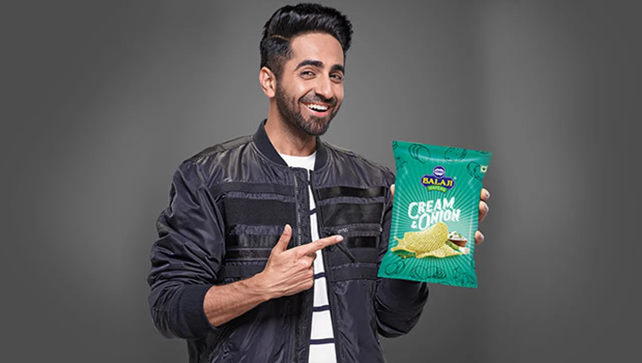 Ayushmann Khurrana vouches for Balaji Wafers in a humorous spot