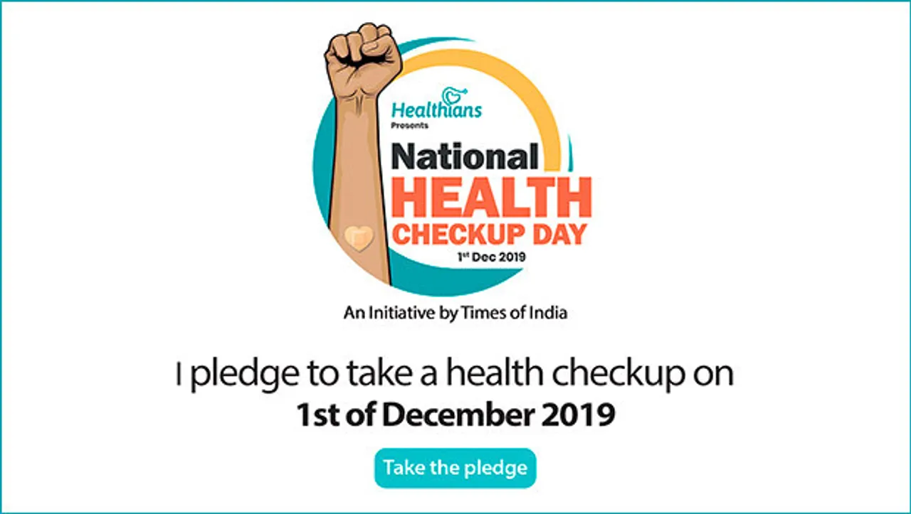 Times of India, Healthians partner to observe December 1 as National Health Checkup Day 