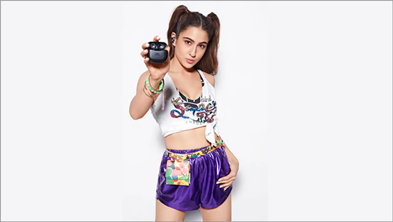 Sara Ali Khan features in a spunky campaign after signing as JBL brand ambassador