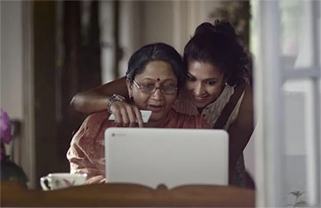 Hold your mom's hand as she discovers a new world, says Google