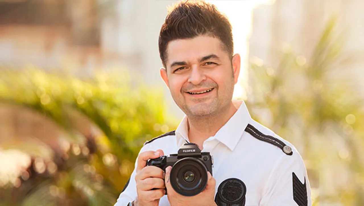 Dabboo Ratnani is brand ambassador for Fujifilm India's Medium Format GFX range of mirrorless cameras