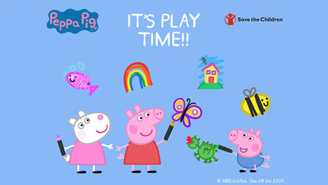 Save the Children encourages Right to Play, names Peppa Pig as child ambassador to counter pandemic's impact