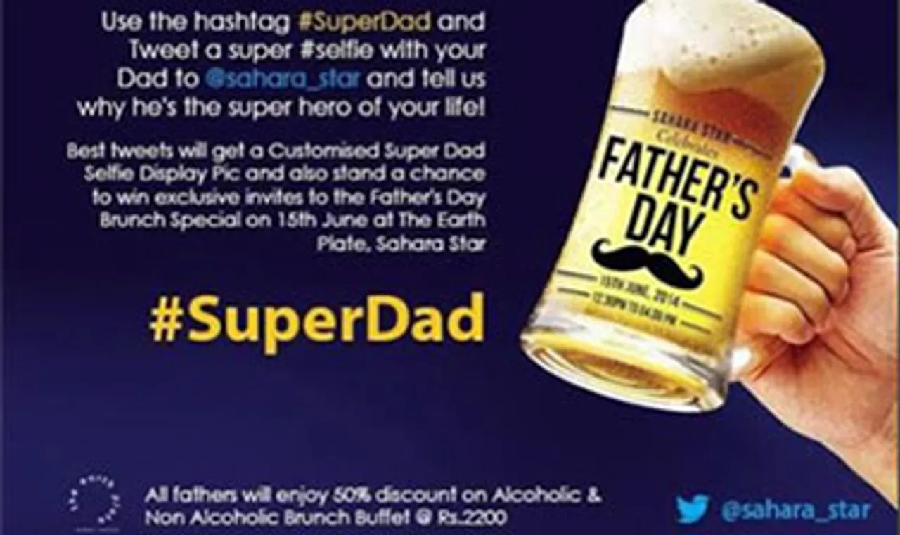 Sahara Star creates social media buzz on Father's Day