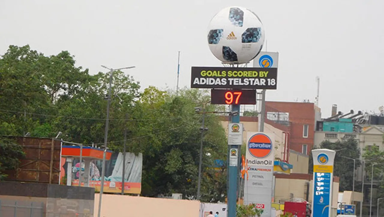 Adidas, Posterscope India launch grand OOH campaign to celebrate 2018 FIFA World Cup 