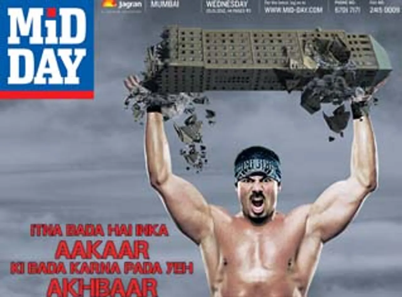 MiD DAY turns broadsheet to promote 'Ring Ka King'