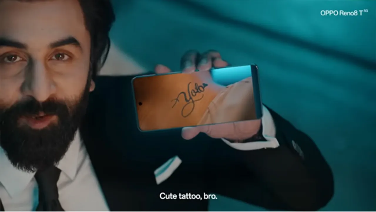 Oppo India's campaign for Reno 8T showcases Ranbir Kapoor in a quirky avatar