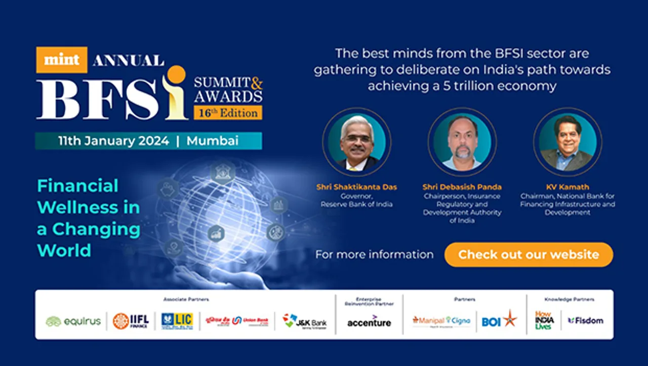 Mint unveils 16th BFSI Summit and Awards