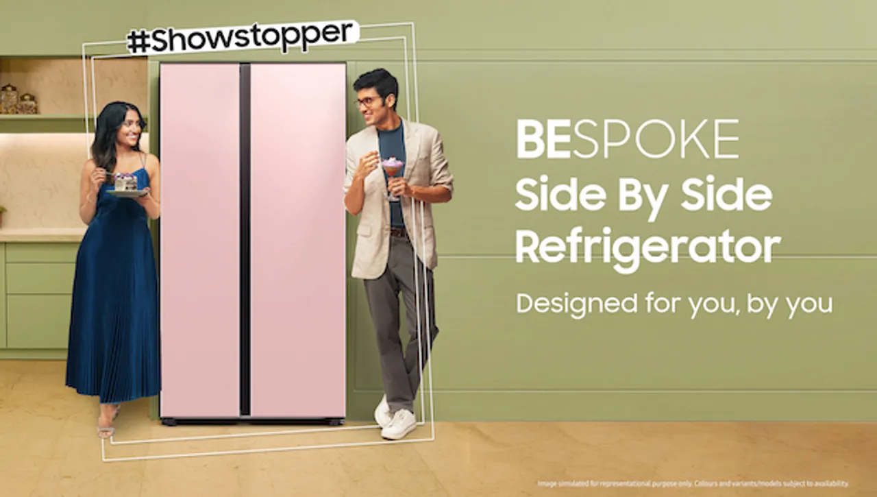 Samsung's new TVC presents its 'Showstopper' Bespoke SBS refrigerator