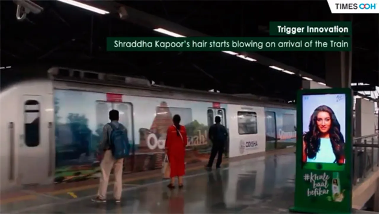 Times OOH sets Mumbai Metro abuzz with creative installations for Hair & Care's #KhuleBaalBefikar campaign