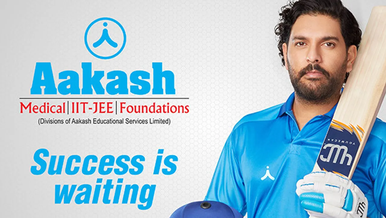 Aakash Educational Services signs cricketer Yuvraj Singh as brand ambassador