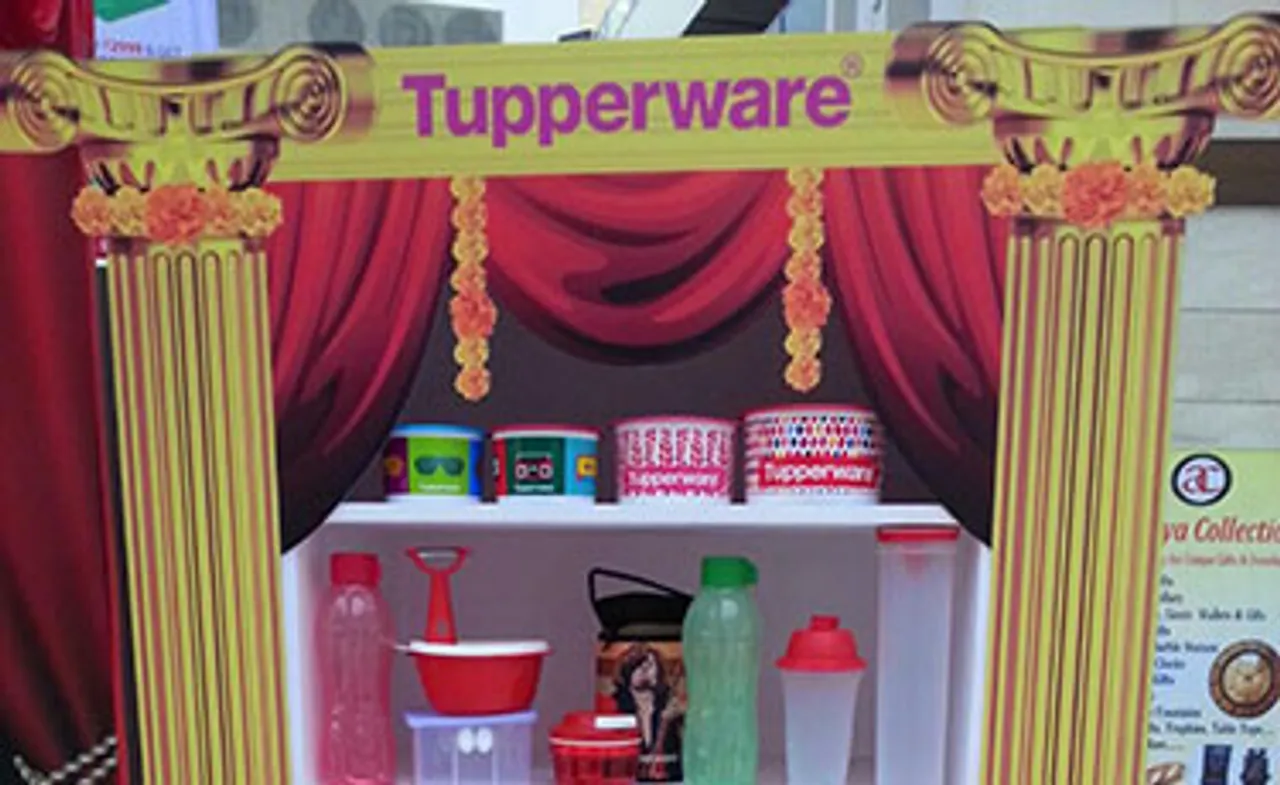 Tupperware engages through 'wedding' themed outdoor activations