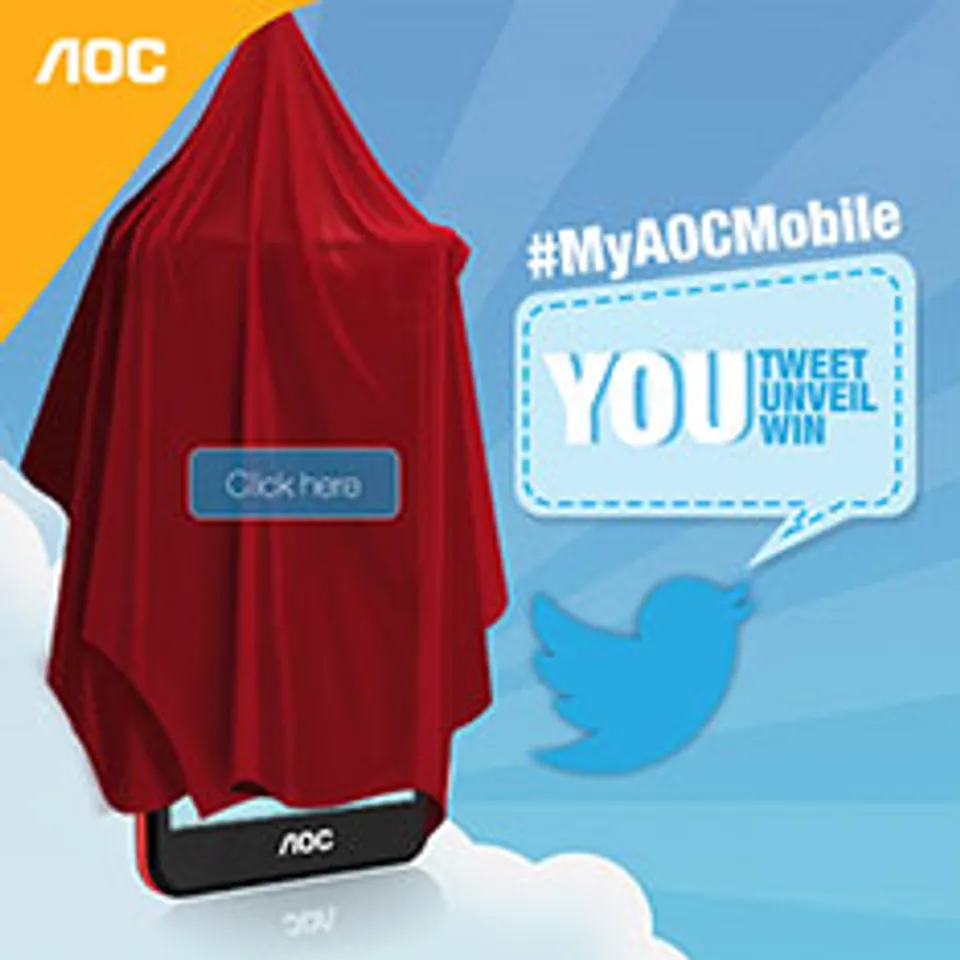 AOC launches Twitter campaign for its mobile launch