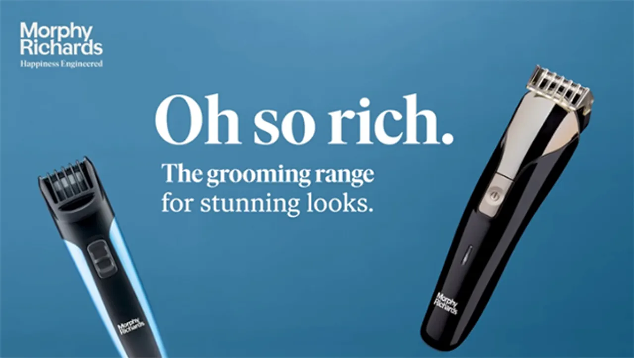 Morphy Richards unveils 'Oh So Rich' campaign to promote personal grooming launch