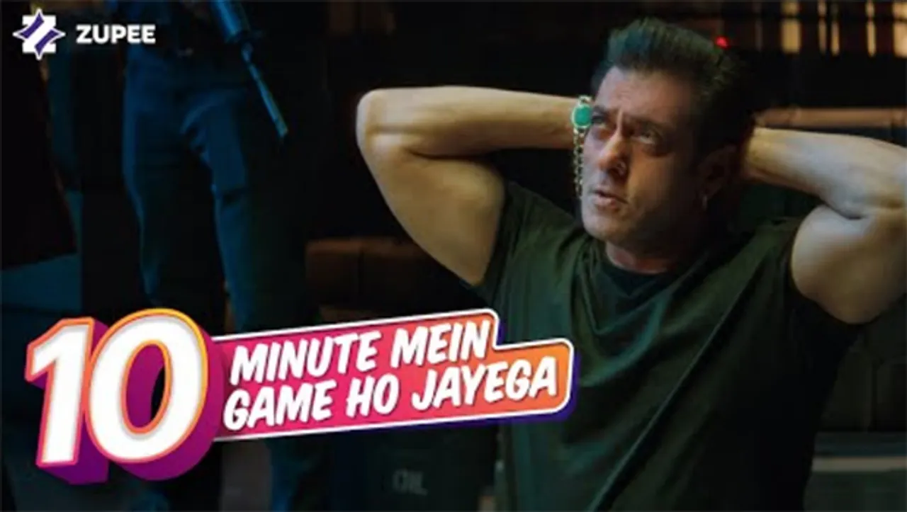 Zupee's '10 minute mein game ho jayega' campaign features new brand ambassador Salman Khan