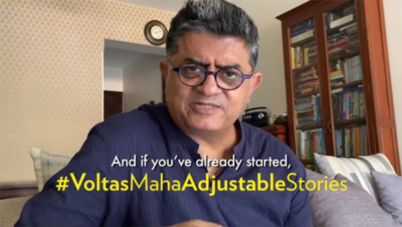 Voltas offers a way for viewers to do their bit while staying indoors by being 'Maha-Adjustable'