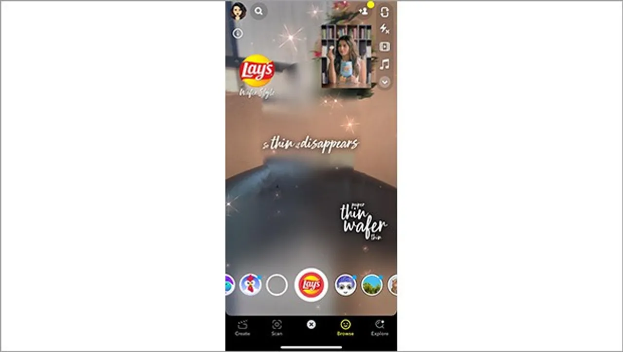 Snapchat releases new AR lens for the launch of latest offering from Lay's 