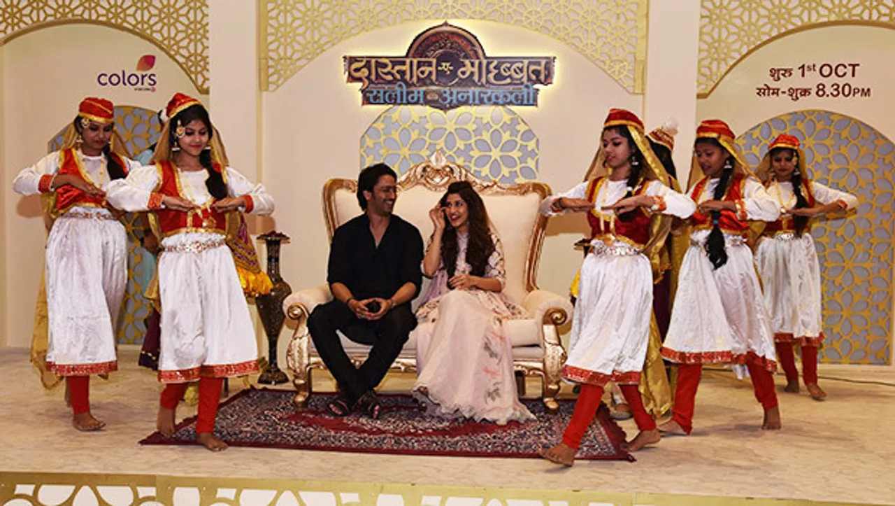 Colors unleashes media blitz to promote epic love saga 'Daastan-E-Mohabbat: Salim Anarkali'