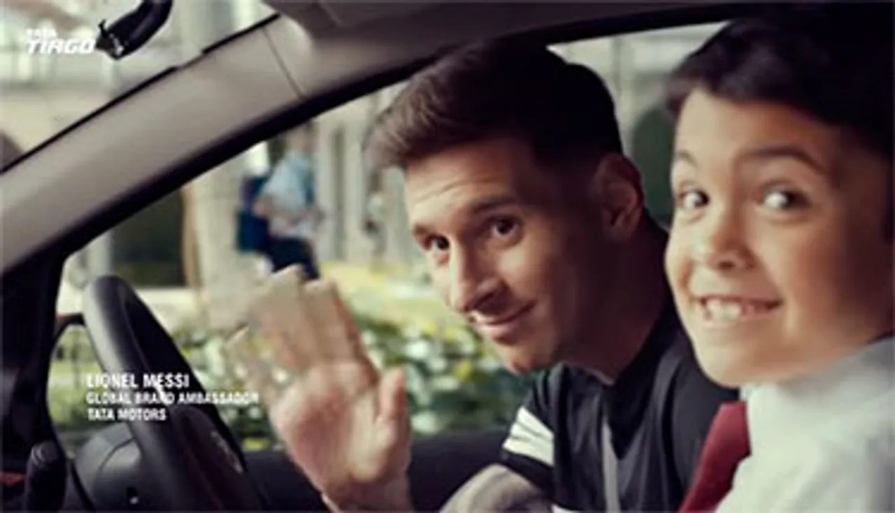 Tata Tiago's campaign features Lionel Messi