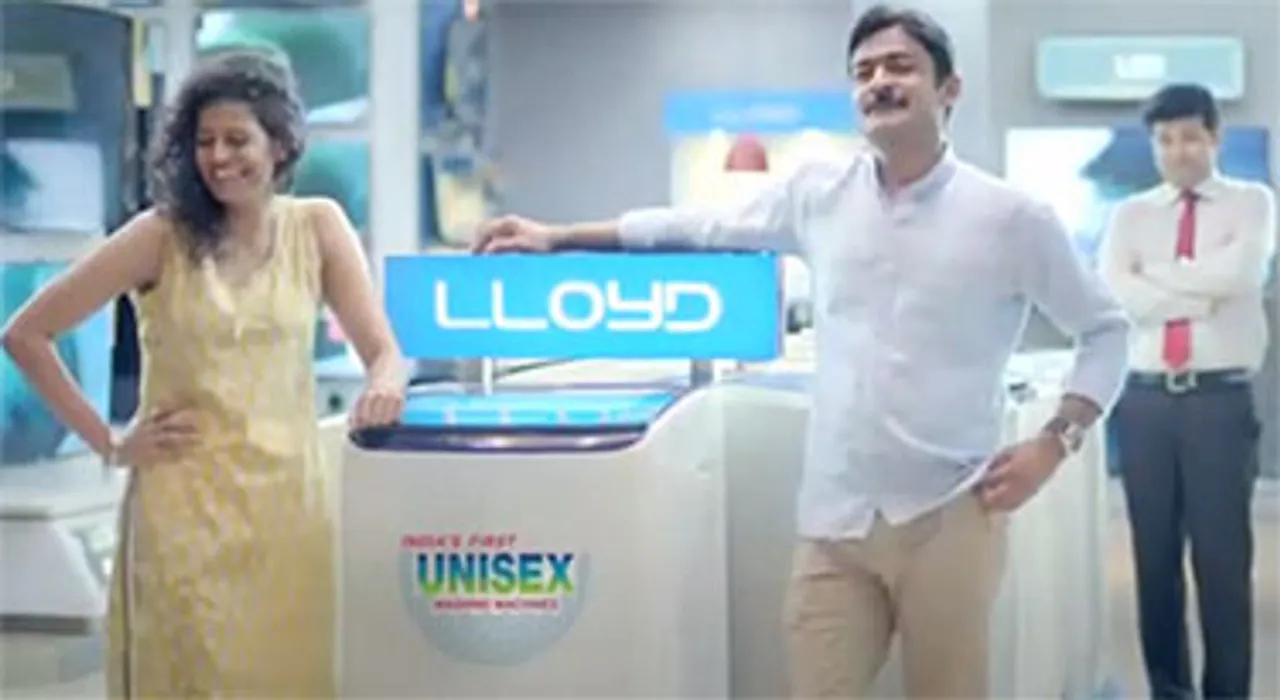 Lloyd goes 'unisex' to bust gender myths around washing machines