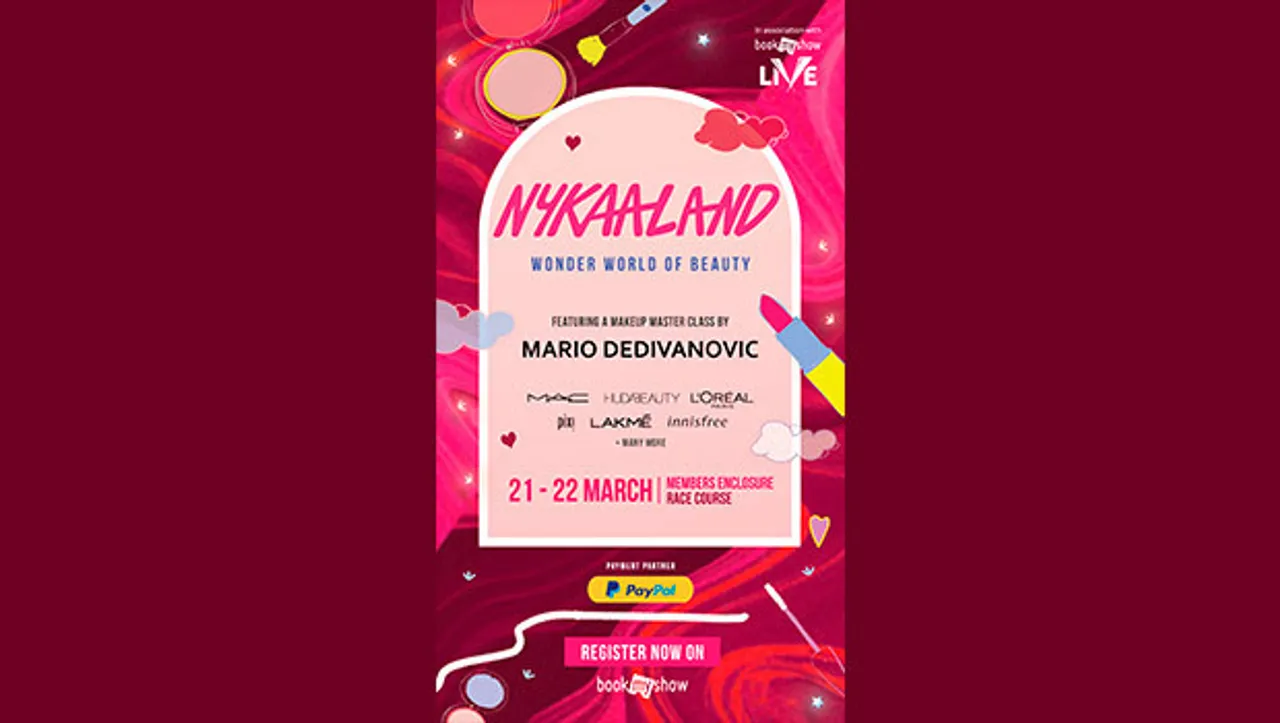 Nykaa, BookMyShow to launch beauty fest 'Nykaaland' in Mumbai on March 21-22