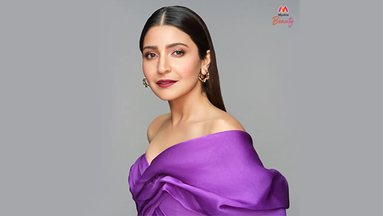 Anushka Sharma gives her thumbs up to Myntra's Beauty category collection in its new campaign