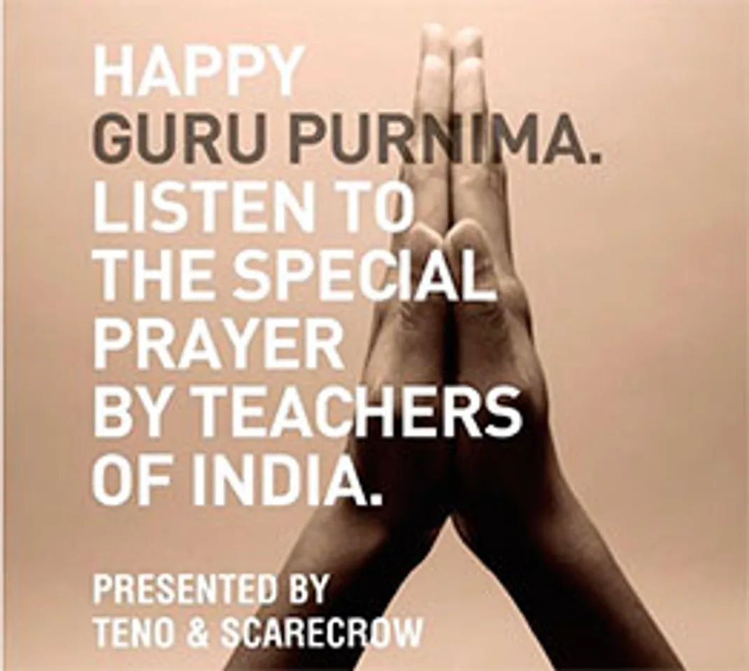 Teno and Scarecrow celebrate Guru Purnima in a unique way