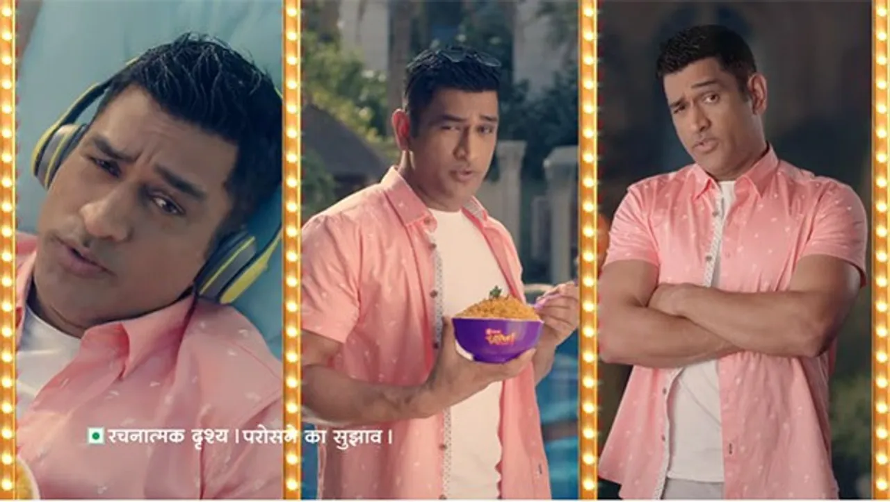 Sunfeast YiPPee! Mood Masala's TVC captures M S Dhoni's different moods 