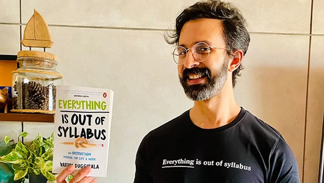 Entrepreneur, podcaster Varun Duggirala's book 'Everything Is Out of Syllabus' brings anecdotal life lessons