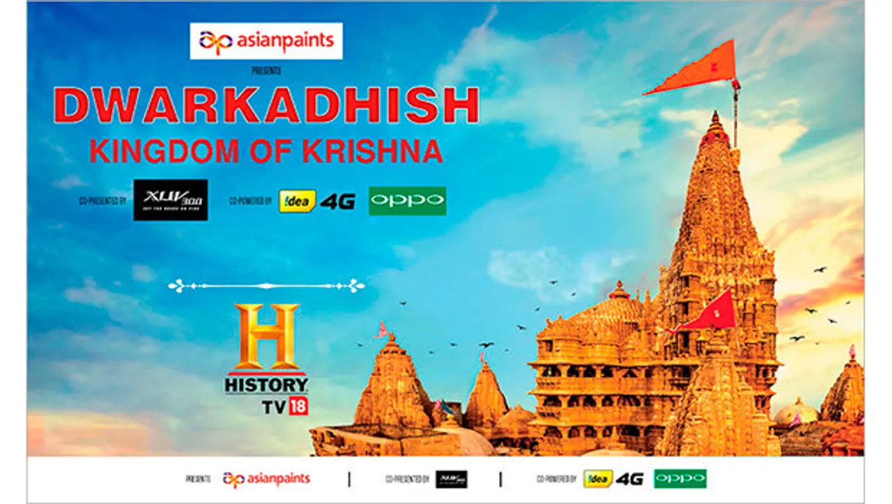 'Dwarkadhish- Kingdom of Krishna' unveils the story of the mystic kingdom on History TV18