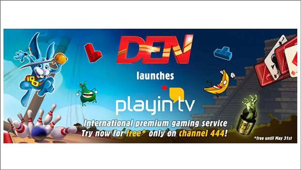 DEN Networks launches gaming service in India