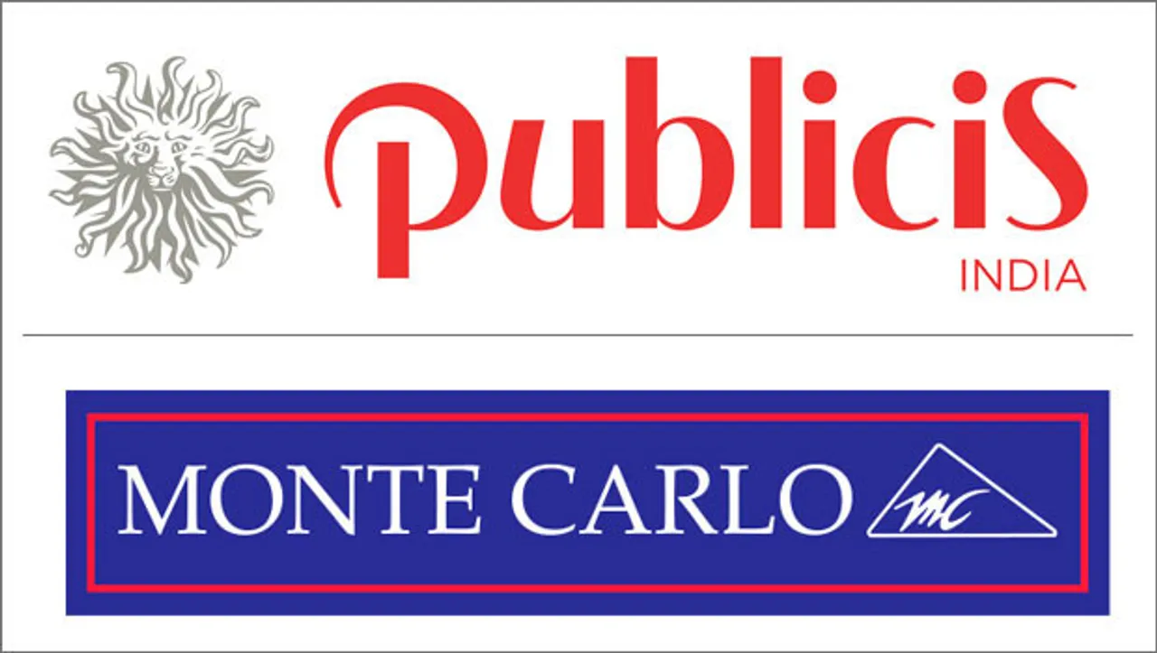 Publicis India wins creative mandate for Monte Carlo