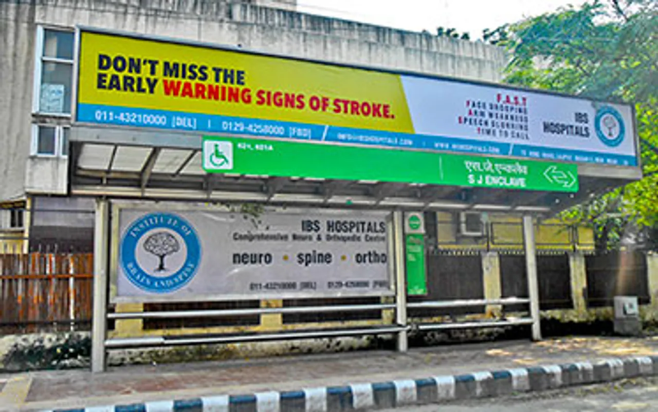 IBS Hospitals take to outdoor media to create visibility in Delhi