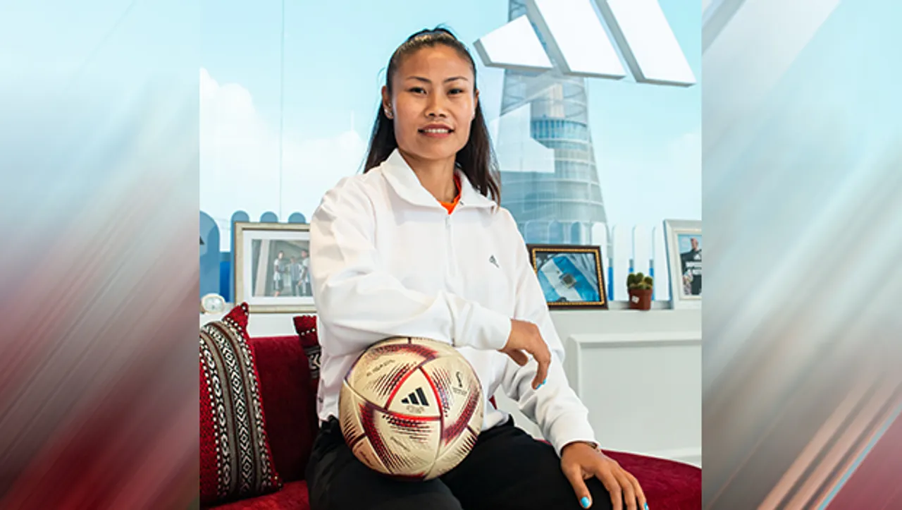 adidas partners with Indian women's football team captain Loitongbam Ashalata Devi