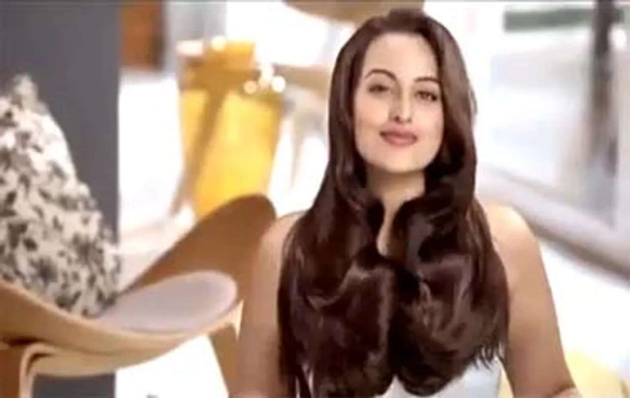 Streax Hair Colour ropes in Sonakshi Sinha for TVC