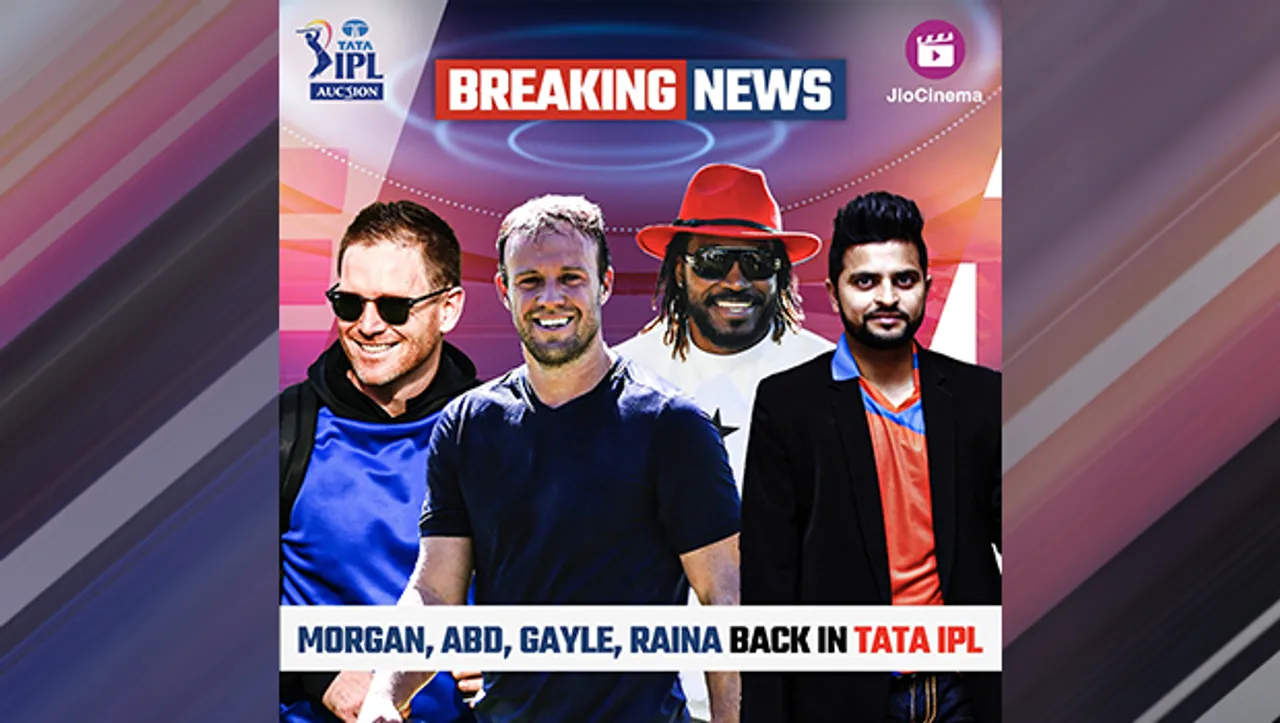 Chris Gayle, AB de Villiers, Suresh Raina and more IPL stalwarts to headline JioCinema's IPL 2023 Player Auctions