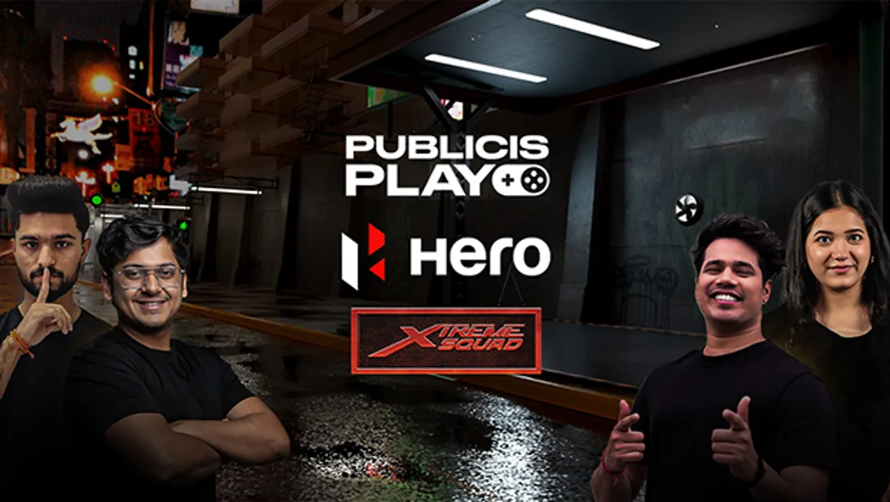 Publicis Play and Hero Motocorp collaborate for India's first on-ground gaming live stream motorcycle launch event