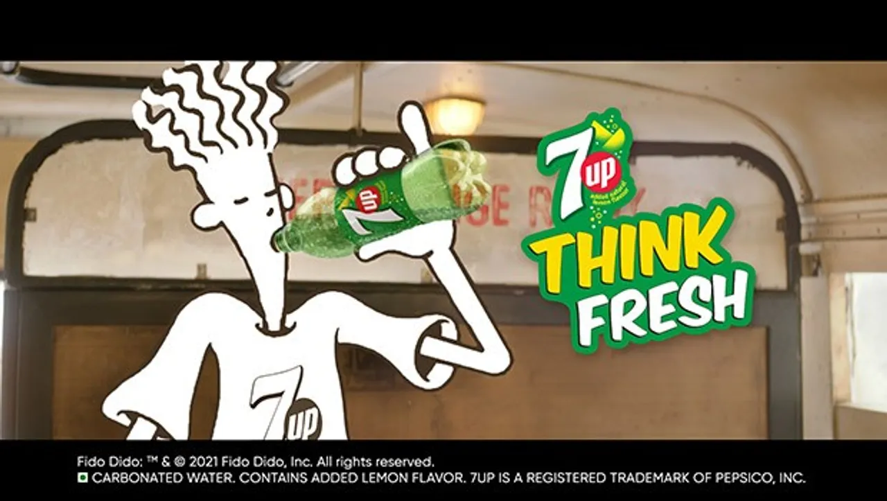 7UP's new campaign has brand mascot 'Fido Dido' coming up with 'Fresh' solutions to everyday problems