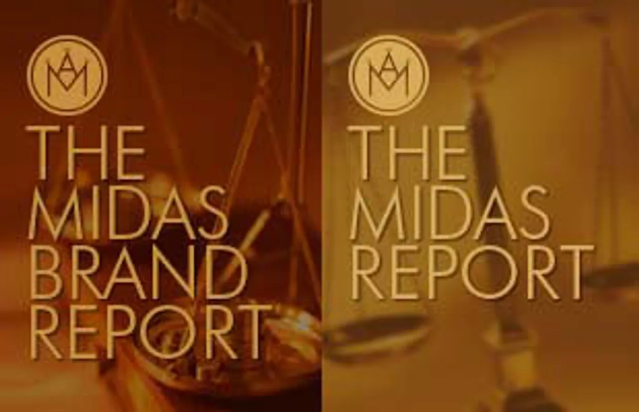 Midas Awards reveals inaugural Brand Rankings Report