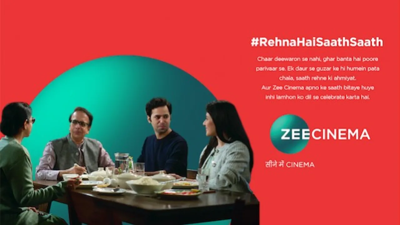 Zee Cinema celebrates the strength of togetherness with their new brand campaign 'Rehna Hai Saath Saath'