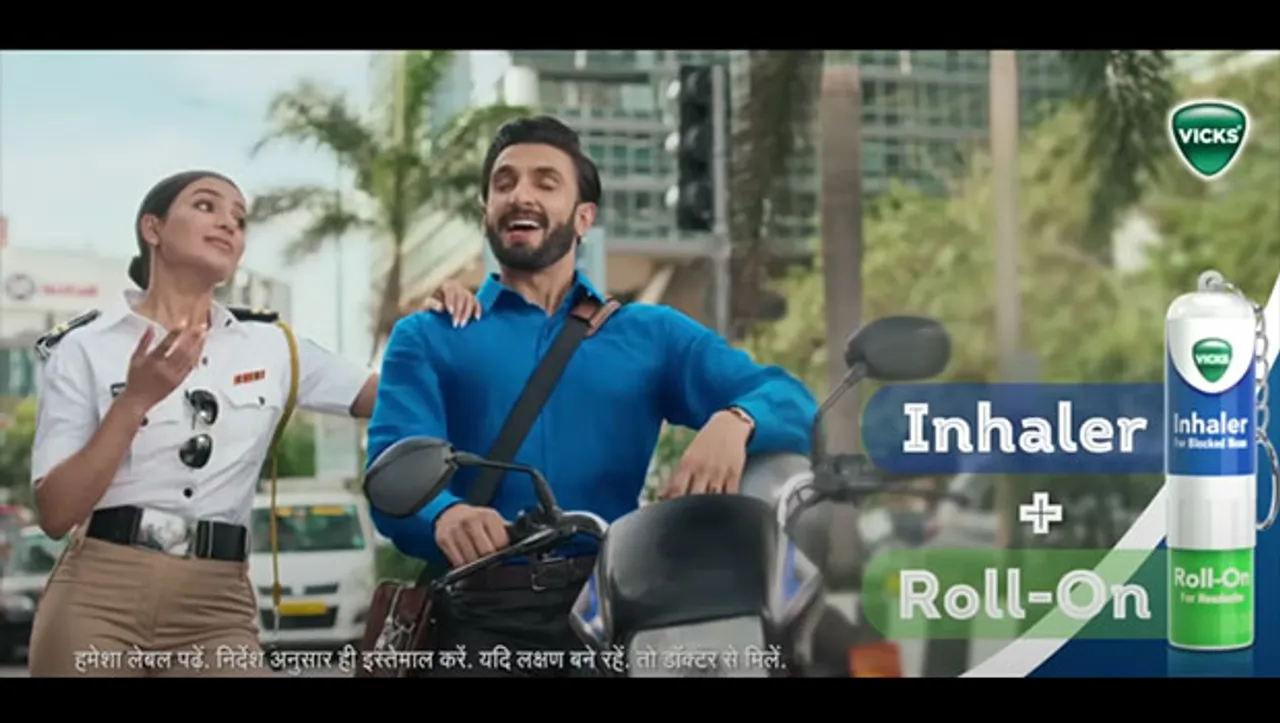 Samantha Prabhu and Ranveer Singh vouch for Vicks' Two-in-one Roll-On Inhaler in new campaign