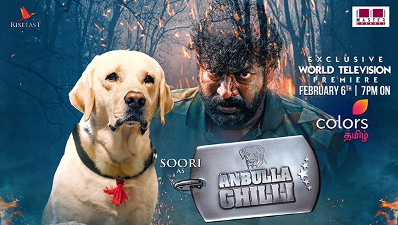 Colors Tamil all set for television premiere of comedian Soori's 'Anbulla Ghilli' movie 