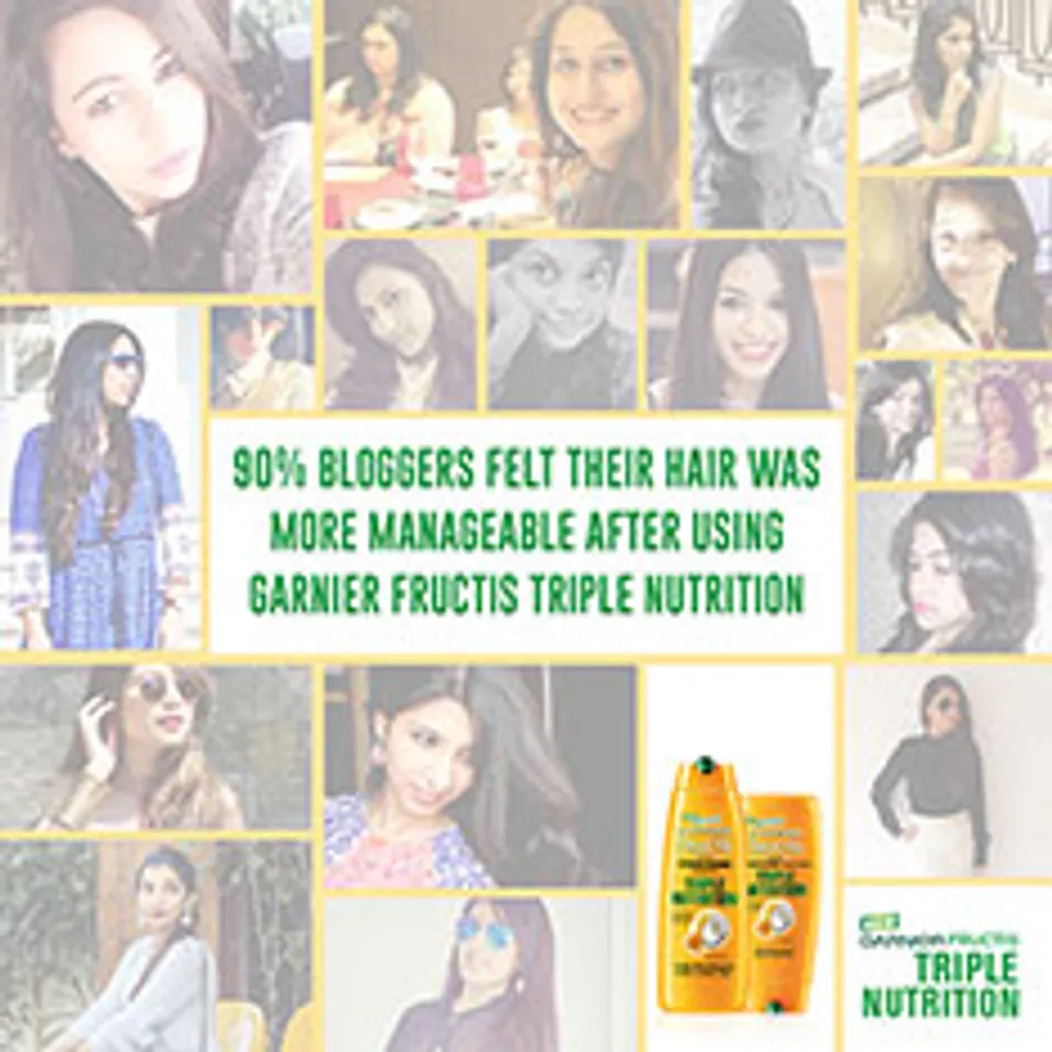 Garnier Fructis gets top bloggers to take the '#HappyHairChallenge'